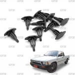 กิ๊บยางขอบประตู 10 ชิ้น สีดำ สำหรับ Toyota Migthy-X LN85 LN80 MK3 Hilux Vigo Pick Up ปี 1989-1997